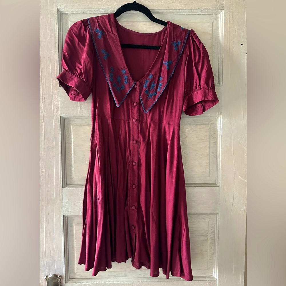 Widow Cute Babydoll Skater Dress, Small